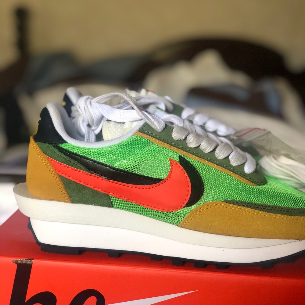 Nike Sacai LDWAFFLE GREEN